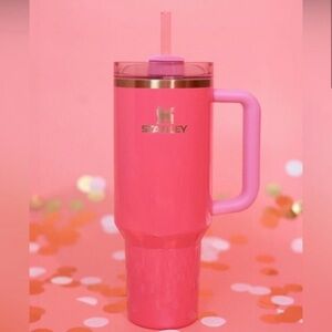 Stanley Limited Edition Quencher H2.0 Flowstate Tumbler 40 oz Pink Parade NEW 🩷